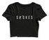 Quirkipedia Stokes Cricket     Womens Crop Tops